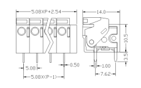 PCB Screw Terminal Block - XY126V-5.0