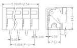 PCB Screw Terminal Block - XY126V-5.0