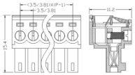 PCB Screw Terminal Block - XY126V-5.0