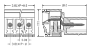 PCB Screw Terminal Block - XY126V-5.0