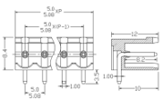 PCB Screw Terminal Block - XY126V-5.0