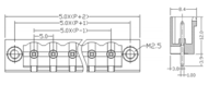 PCB Screw Terminal Block - XY126V-5.0