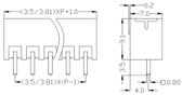 PCB Screw Terminal Block - XY126V-5.0