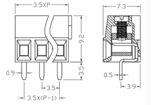 PCB Screw Terminal Block - XY126V-5.0