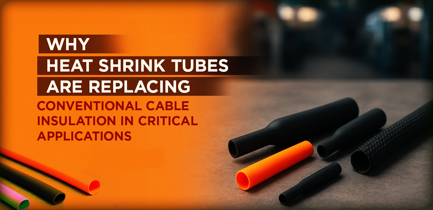 Why Heat Shrink Tubes Are Replacing Conventional Cable Insulation in Critical Applications