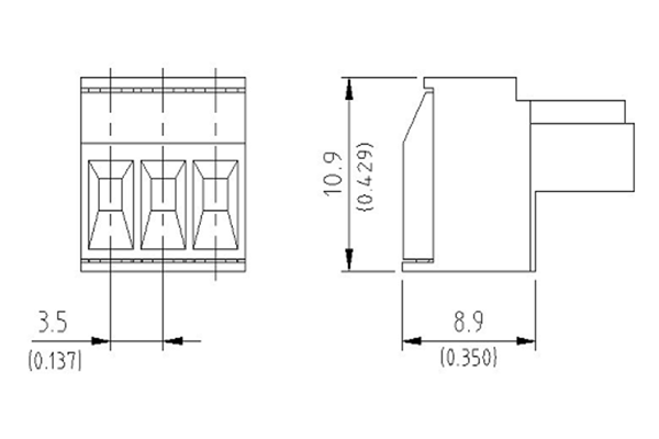 PCB Screw Terminal Block - XY126V-5.0