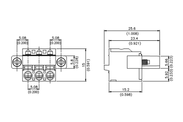 PCB Screw Terminal Block - XY126V-5.0