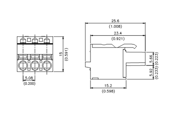 PCB Screw Terminal Block - XY126V-5.0