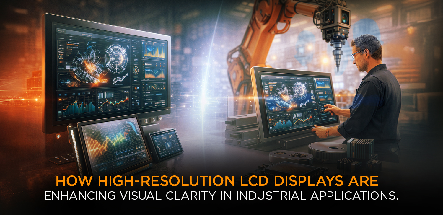 How High-Resolution LCD Displays Are Enhancing Visual Clarity in Industrial Applications