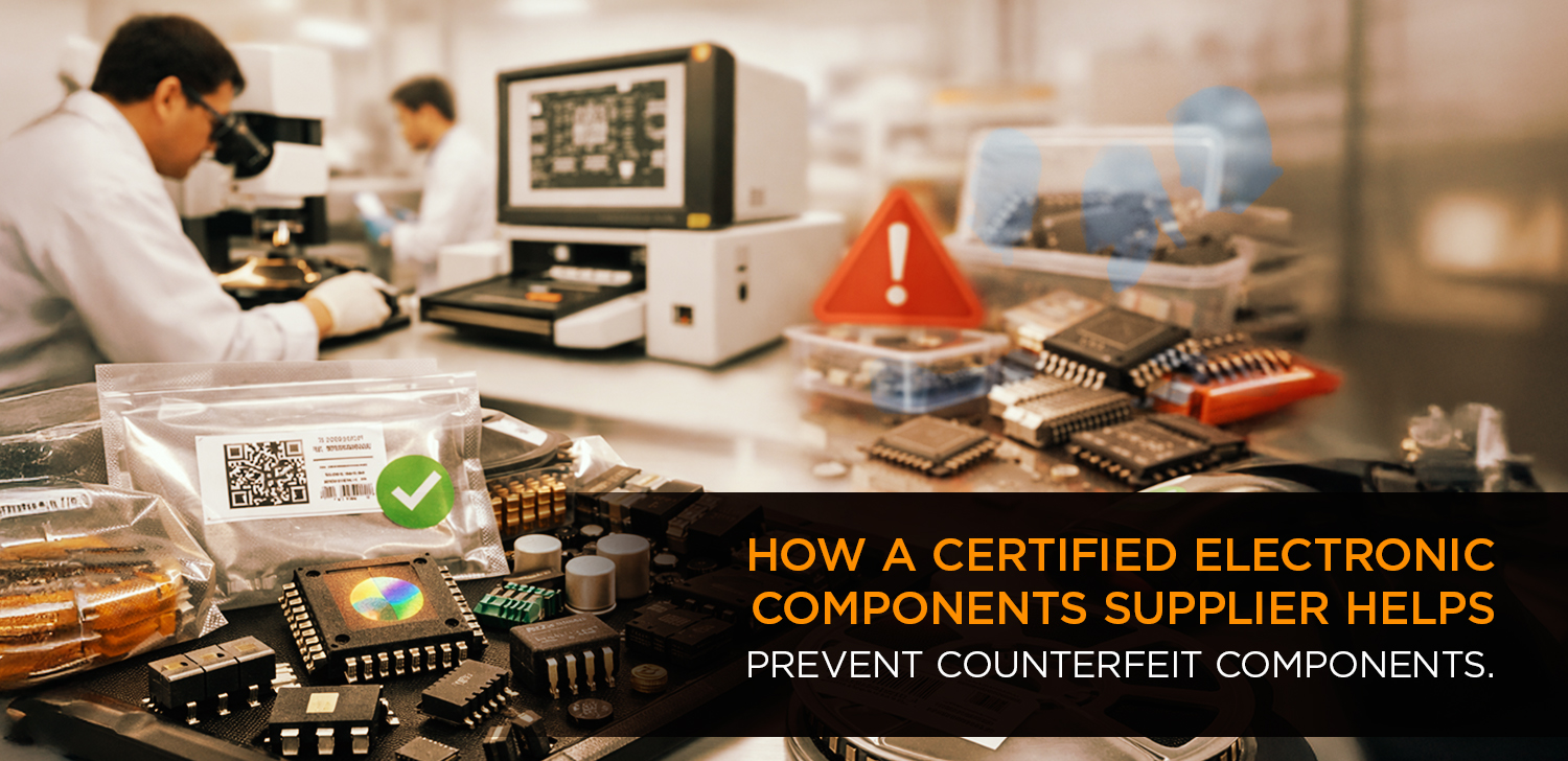 How a Certified Electronic Components Supplier Helps Prevent Counterfeit Components