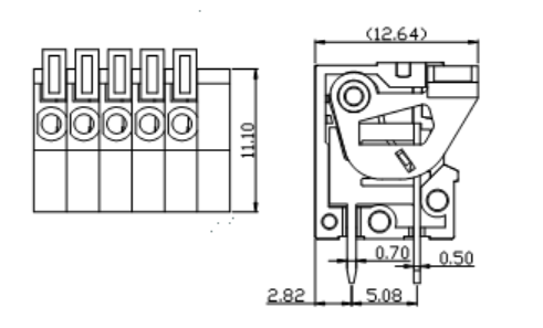 PCB Screw Terminal Block - XY126V-5.0
