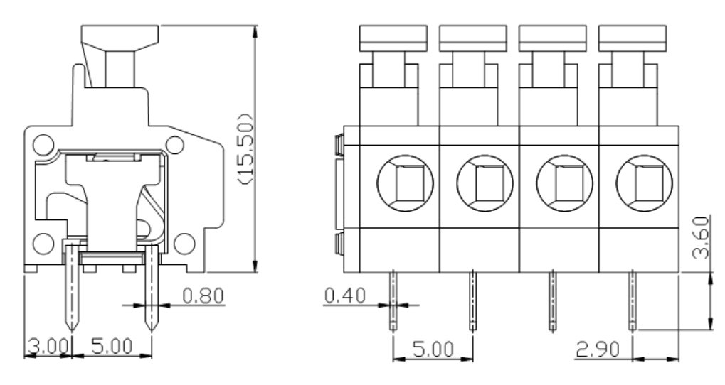 PCB Screw Terminal Block - XY126V-5.0