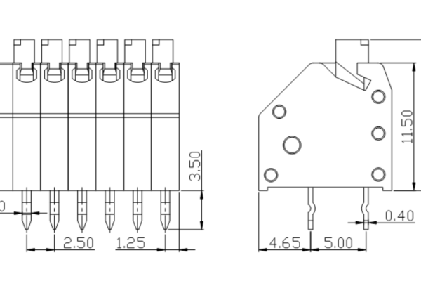 PCB Screw Terminal Block - XY126V-5.0
