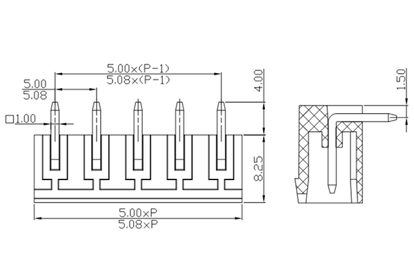 PCB Screw Terminal Block - XY126V-5.0