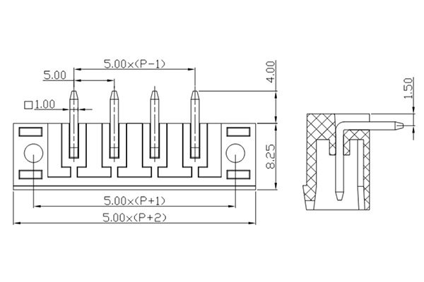 PCB Screw Terminal Block - XY126V-5.0