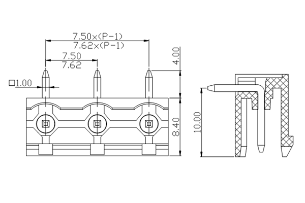 PCB Screw Terminal Block - XY126V-5.0