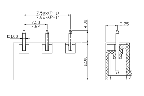 PCB Screw Terminal Block - XY126V-5.0