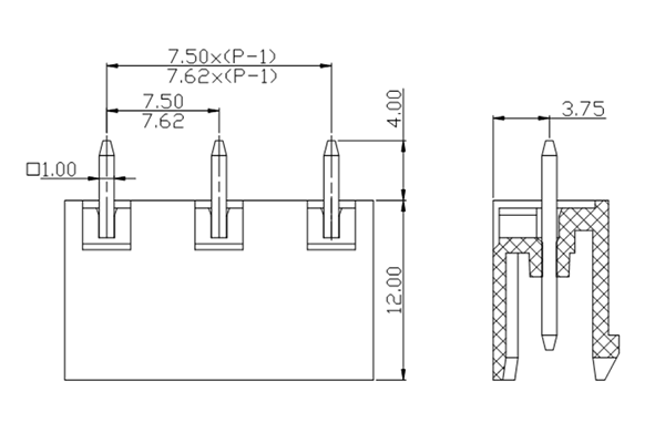PCB Screw Terminal Block - XY126V-5.0